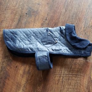 Navy Blue Dog rain coat